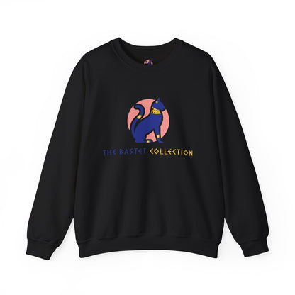 The Bastet Collection Sweatshirt - Cozy Unisex Crewneck, Perfect Gift for Cat Lovers, Fun Everyday Wear, Animal Lover Apparel, Cute Cat Design