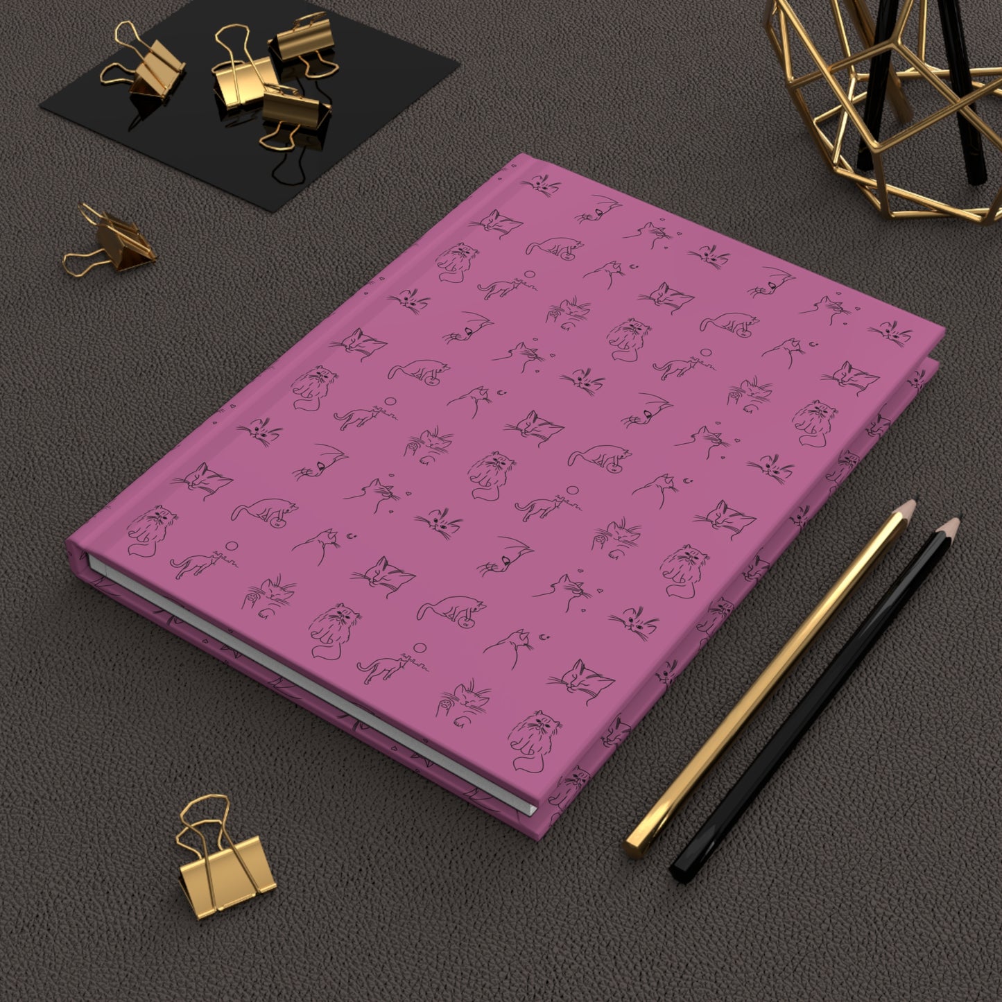 The Bastet Collection 'Nine Lives' Hardcover Journal Matte