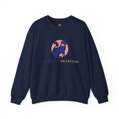 The Bastet Collection Sweatshirt - Cozy Unisex Crewneck, Perfect Gift for Cat Lovers, Fun Everyday Wear, Animal Lover Apparel, Cute Cat Design