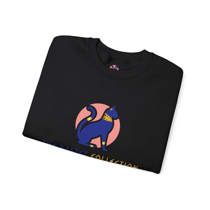 The Bastet Collection Sweatshirt - Cozy Unisex Crewneck, Perfect Gift for Cat Lovers, Fun Everyday Wear, Animal Lover Apparel, Cute Cat Design