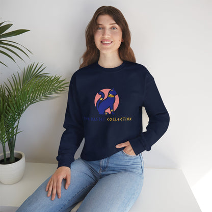 The Bastet Collection Sweatshirt - Cozy Unisex Crewneck, Perfect Gift for Cat Lovers, Fun Everyday Wear, Animal Lover Apparel, Cute Cat Design