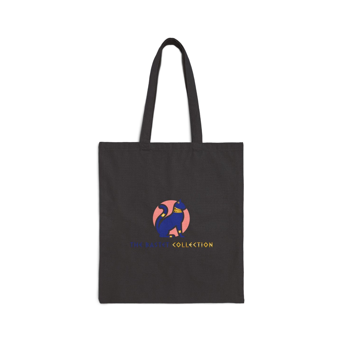 The Bastet Collection Cat Design Cotton Canvas Tote Bag, Eco-Friendly Shopping Bag, Pet Lover Gift, Fundraising Tote, Cat Protection Awareness