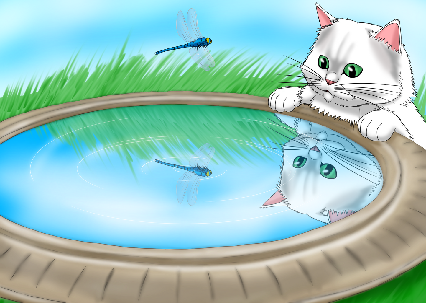 Cats Reflection