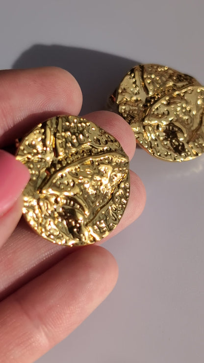 ROMAN COIN EARRINGS